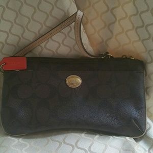 Coach wristlet
